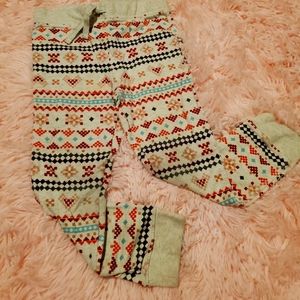 Girl pants christmas used